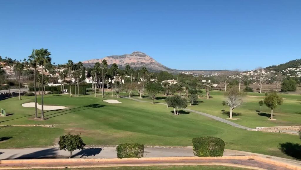 Golf de Jávea près de la Villa Jorge Larco sur la Costa Blanca