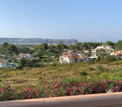 Vue sur les environs de Jávea depuis la Villa Jorge Larco